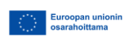 Euroopan union osarahoittama logo